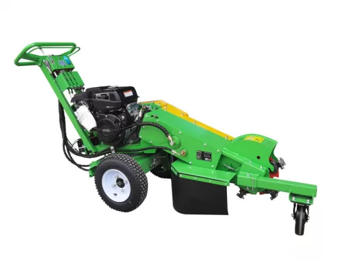Victory GSF-2500 self-propelled root grinder stump grinder with slewing ring and Kohler Command PRO motor with electric starter